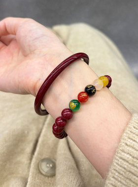 不能错过的朱砂五路财神手链~