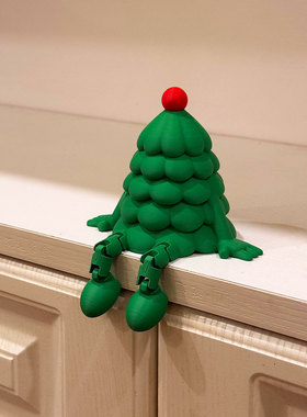 3d打印圣诞树家居桌面装饰小摆件创意个性收纳盒节日氛围布置道具