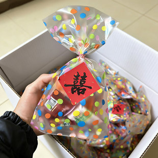 2026新款结婚喜糖袋高级感婚礼订婚伴手礼女伴娘送宾客独特包装袋