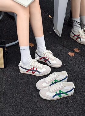 -Kamp-K德训鞋女2026年夏季新款轻便软底运动鞋网面阿甘鞋休闲鞋