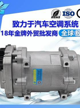 适用通用轿车卡车改电动压缩机12v universal Electric compresso