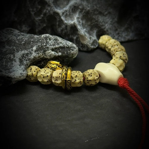 传统圆环状紧箍咒卡环国潮传统纹样复古文玩手串菩提diy配件卡环