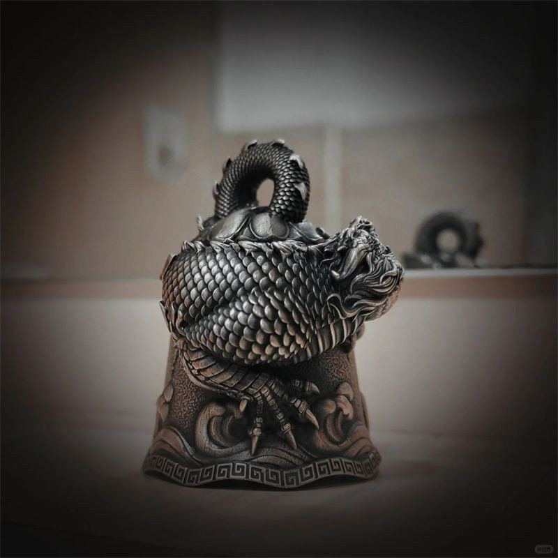 蒲牢铃铛→铃铛界的劳斯莱斯小众设计吊坠复古精巧个性做旧礼物