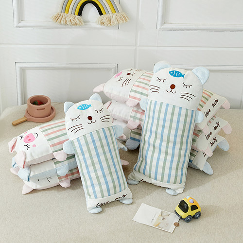 艾洛琳儿童冰丝荞麦皮枕头助睡眠