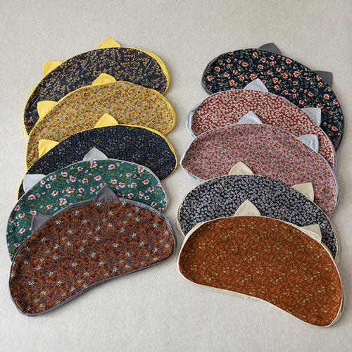 艾洛琳猫耳朵枕套纯棉可拆洗换洗