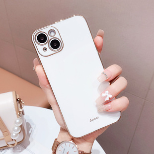 苹果17手机壳新款iphone16promax硅胶防摔15pro全包14plus潮牌女11高级感13简约12男个性电镀适用17promax