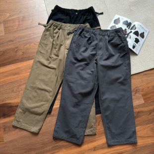 25SS 微锥裤 复古工装 裤 WK389 Kaqi 宽松长裤 Dashu