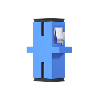晋航 日海通信光纤法兰耦合器SC法兰对接头fc方转圆耦合器法兰适配器SC-FC-LC小方头耦合器转换头
