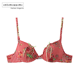 Intimissimi意舒漫新款花色文胸无钢圈女士内衣性感胸罩正品特价