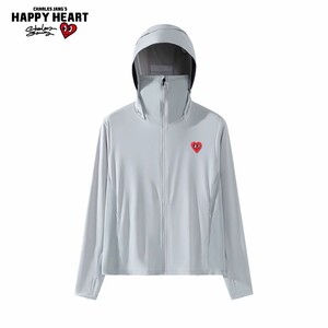 查尔斯桃心 UPF50+透气户外骑行防紫外线防晒衣外套