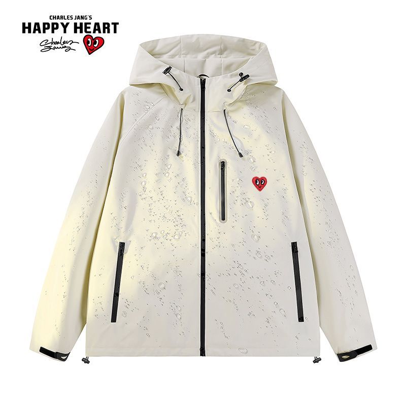 查尔斯桃心山系防风防水夹克外套
