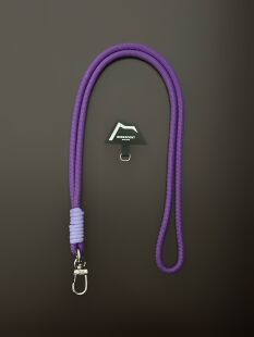 IRIDESCENT 原创品牌7mm编织绳手机链钥匙扣斜挎手机绳 2024AW