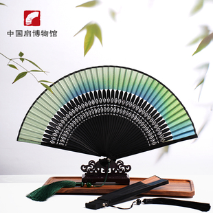 【中国扇博物馆】一见合扇文创折扇折叠扇复古汉服旗袍日常搭配