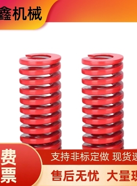 YSWM-D6-L16 L30 L35 L40 L50 L65 L70 L95 L100L300红色矩形弹簧
