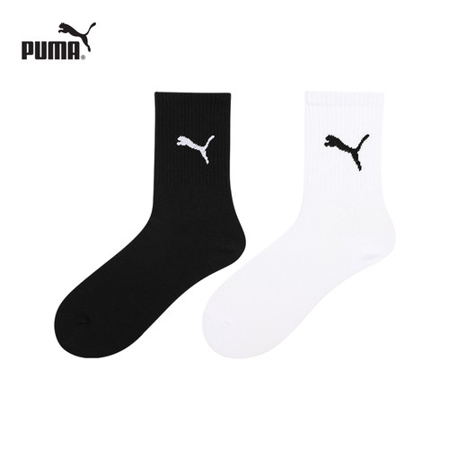 PUMA彪马长筒袜男女款透气吸汗