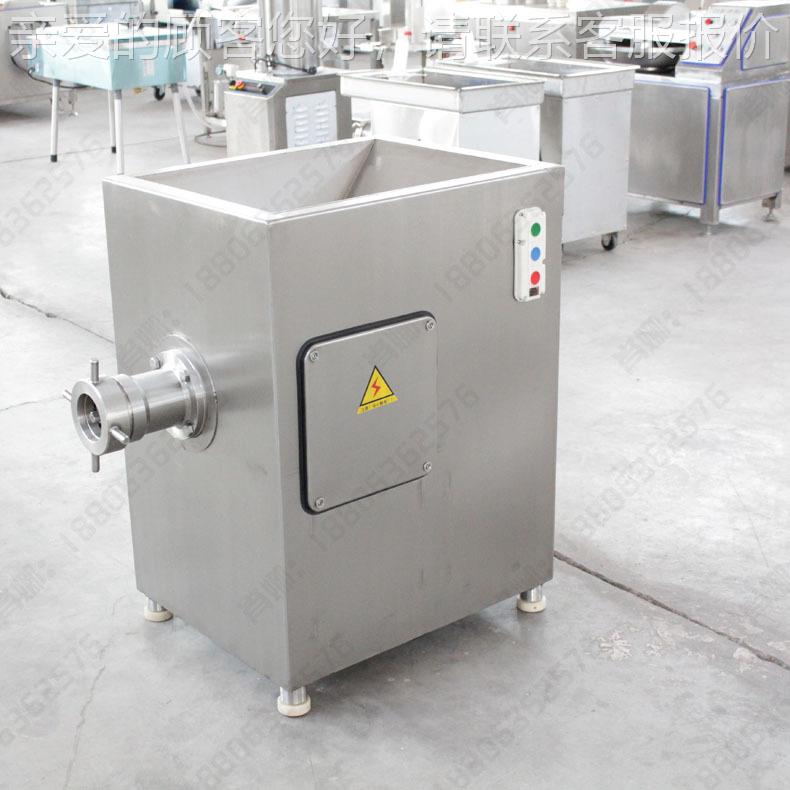 冷冻鱼虾肉绞机 带盘骨冻肉冻自动绞肉肉机JAC 小型冻肉绞机