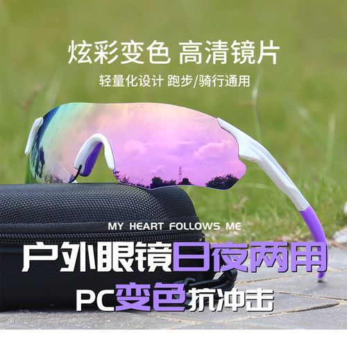 专业运动马术风镜日夜两用骑行镜