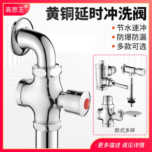 蹲便器水阀按式厕所卫生间