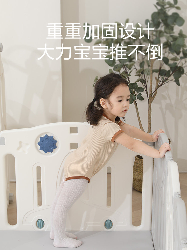 babysoul Indoor Baby Playpen: Safe Crawling Mat & Infant Barrier - Product image 3