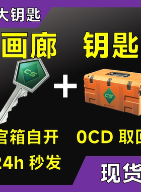 【现货秒发】CS2画廊钥匙带箱子武器箱可云开官箱自开csgo大Z大