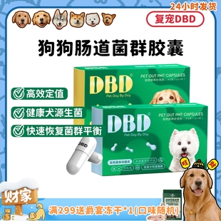 复宠DBD狗狗肠道群生态胶囊·狗狗软便肠胃调理 旺财