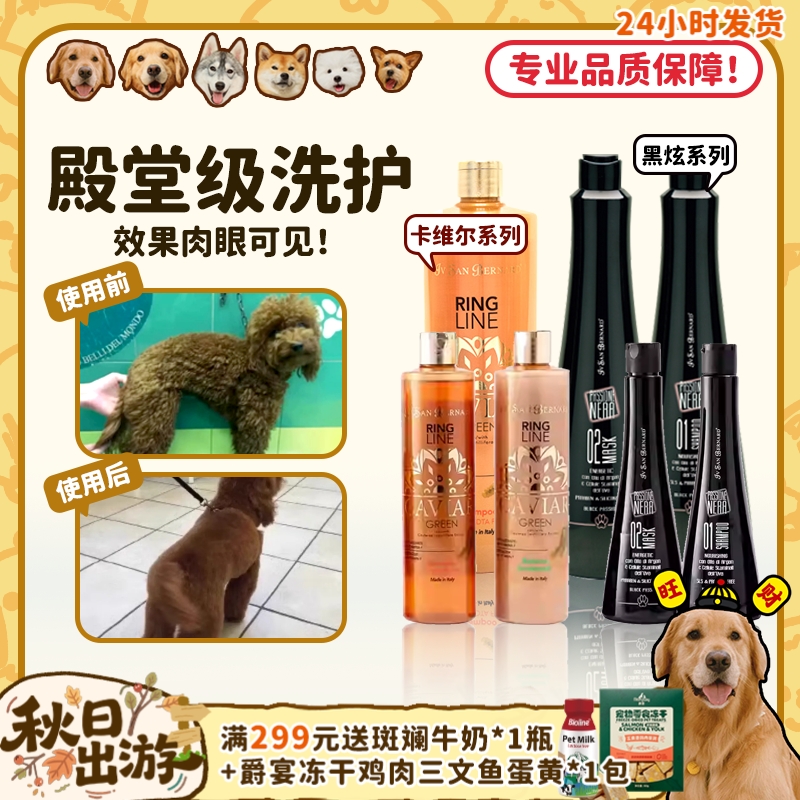 isb伊珊娜香波护毛素黑炫卡维尔