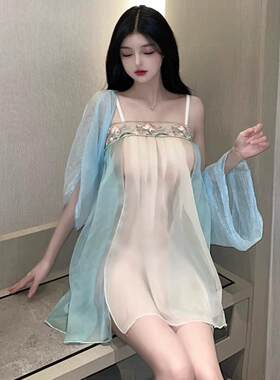 汉服女装中国风古装汉元素齐胸襦裙古风超仙春秋款唐制夏季小个子