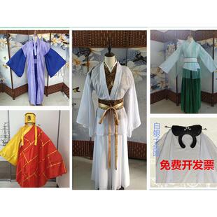 原版古装白蛇传白娘子白素贞许仙小青法海青蛇COS服装头饰全套