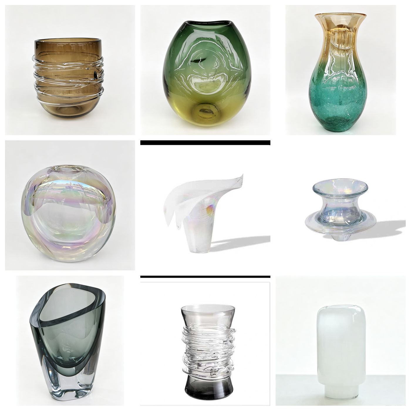特价清仓孤品完美品现代简约软装酒店样板间客厅餐桌玻璃花瓶摆件
