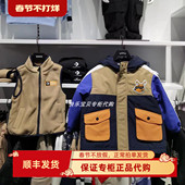 特价 马甲2件套冲锋外套CV2342057 男童棉服 Converse匡威正品 冬款