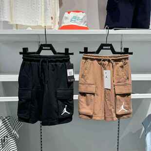 JORDAN乔丹24年夏新款飞人男女童运动针织短裤JD2432018 2522076