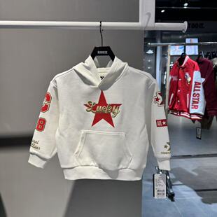 Converse匡威正品 男女儿童针织百搭连帽卫衣CV2512041 25年新春款