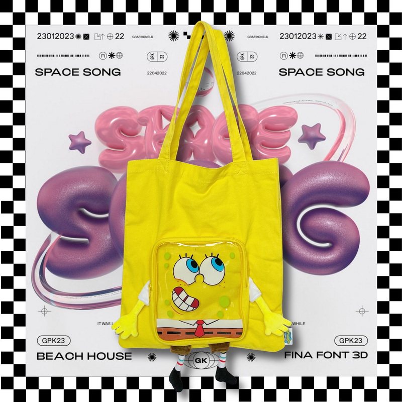 古怪少女没烦恼 仅一批 出口单大容量立体卡通造型帆布包单肩背包,箱包皮具/热销女包/男包,时尚帆布包,淘宝优惠券,粉丝福利购,淘宝优惠卷