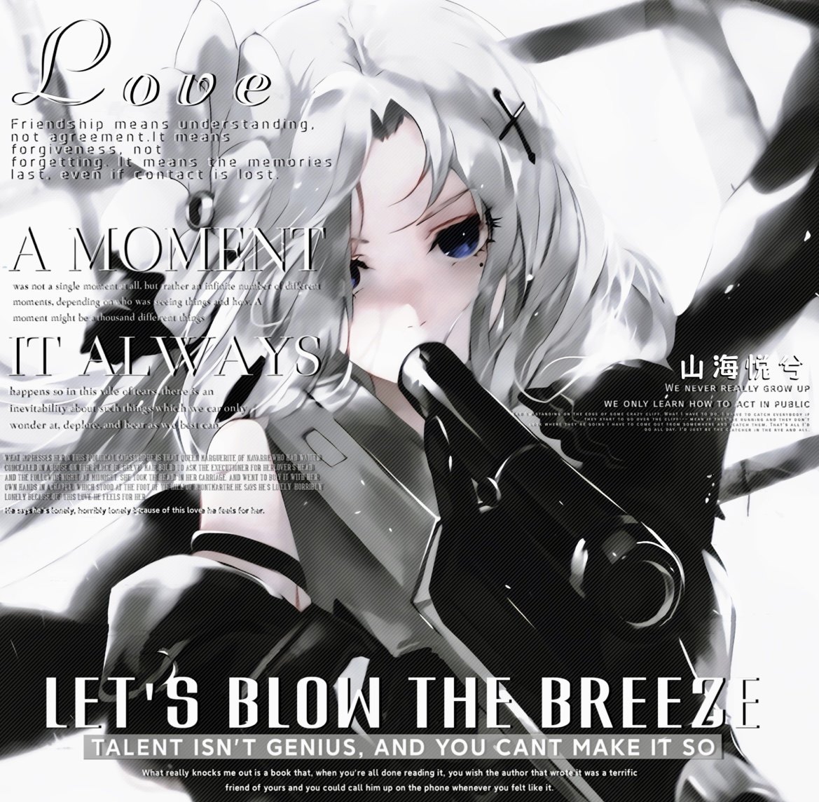 原创头像 暗黑 女生漫头 漫裁 调色