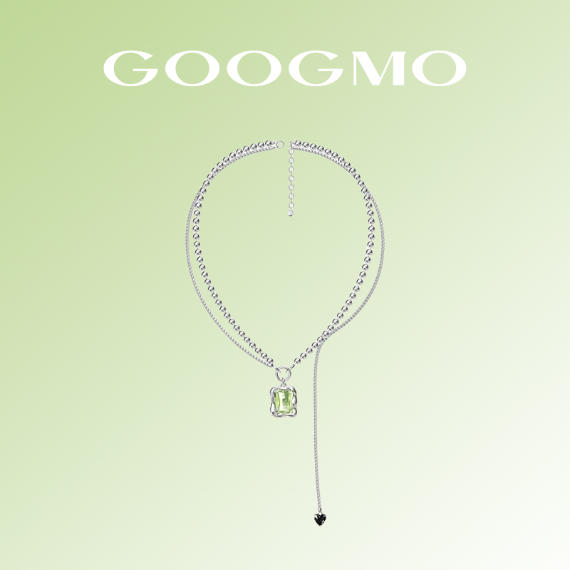 估莫googmo微光系列爱心项链女