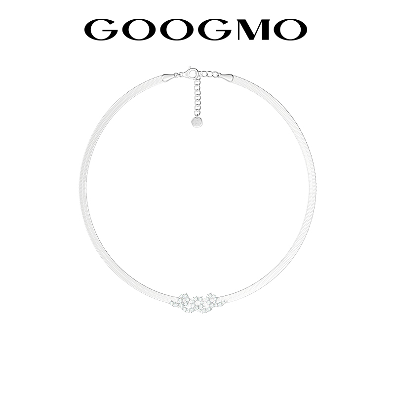 星迹蛇骨项链GOOGMO冷淡风简约