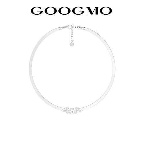 星迹蛇骨项链GOOGMO冷淡风简约