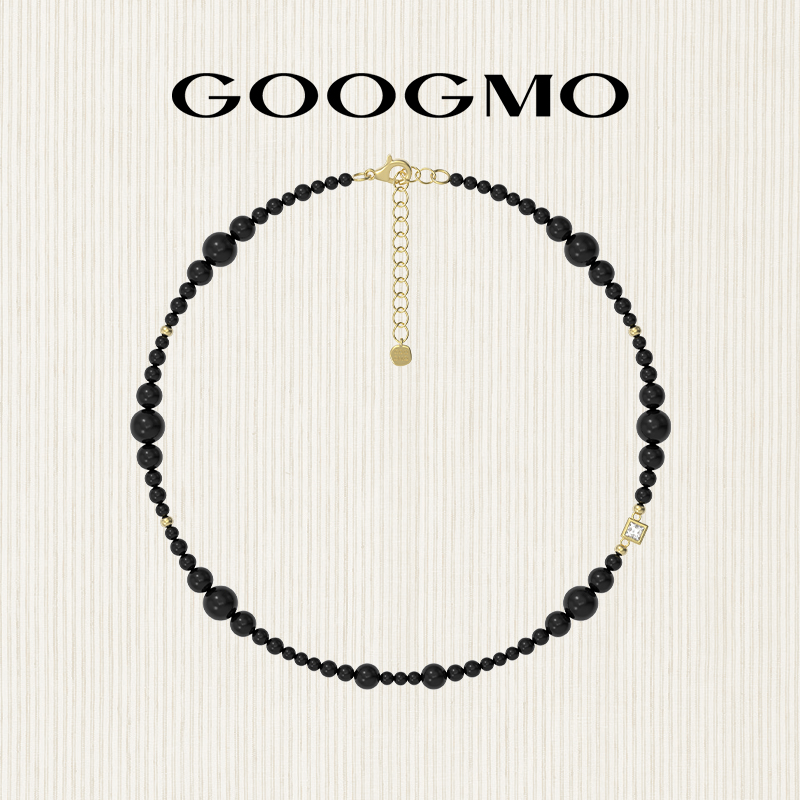 西西里黑玛瑙GOOGMO锁骨链