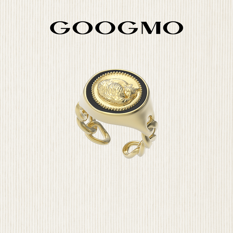 小众设计戒指GOOGMO复古