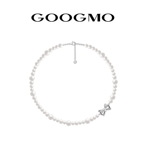 GOOGMO铃兰系列项链天然淡水珍珠