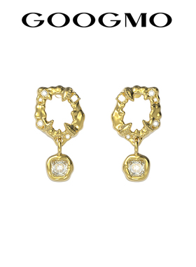 GOOGMO微光系列新款耳坠耳环女小众设计感时尚耳饰高级感耳钉耳圈