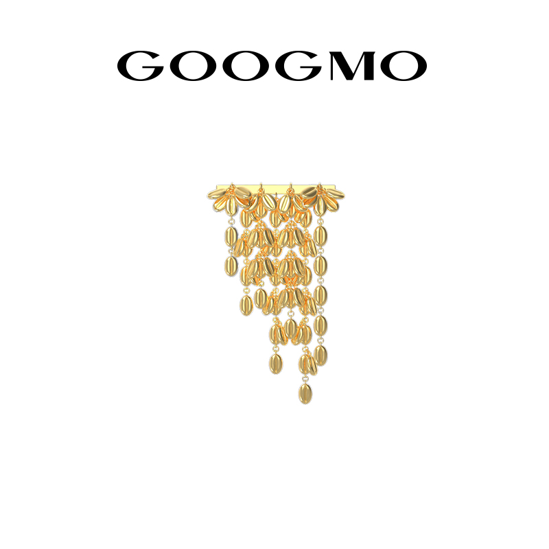 咖啡豆胸针GOOGMO秋冬配饰女