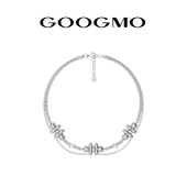 GOOGMO花儿与云系列拼接项链女轻奢小众设计高级感锁骨链时尚 颈链