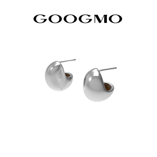 设计感耳饰GOOGMOs925银针女
