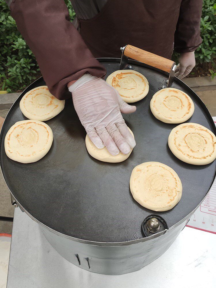 老潼关肉夹馍烤炉烤箱商用炉子烤饼炉机器做白吉馍打锅盔火烧烤饼
