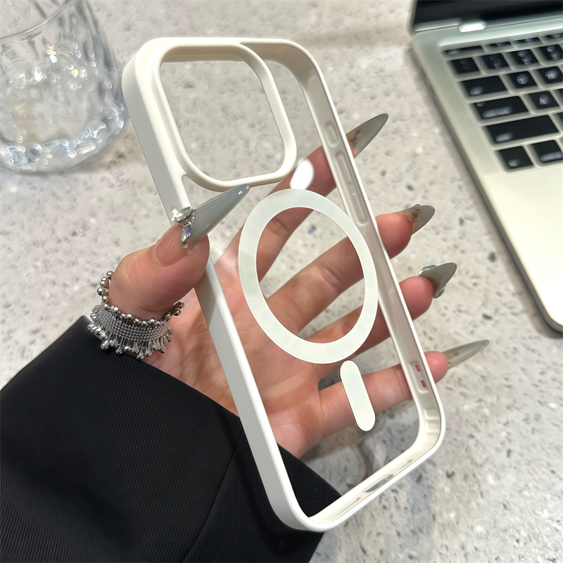 肤感MagSafe磁吸17promax适用iphone16pro高级15苹果14proMax手机壳13透明硅胶12防摔15plus套11男女xr保护套