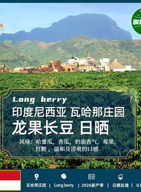包邮印度尼西亚精品咖啡豆