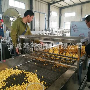 厂家供应燃气全自动球形爆米花机器 苞米花产出设备爆米花炒锅
