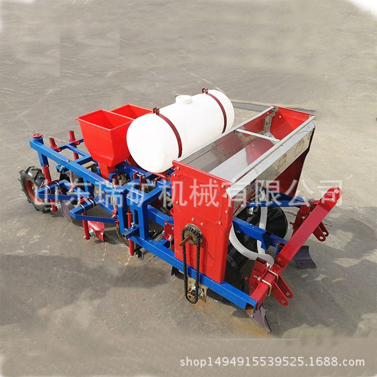 花生玉米覆膜播种机 膜上种植花生播种机花生播种机