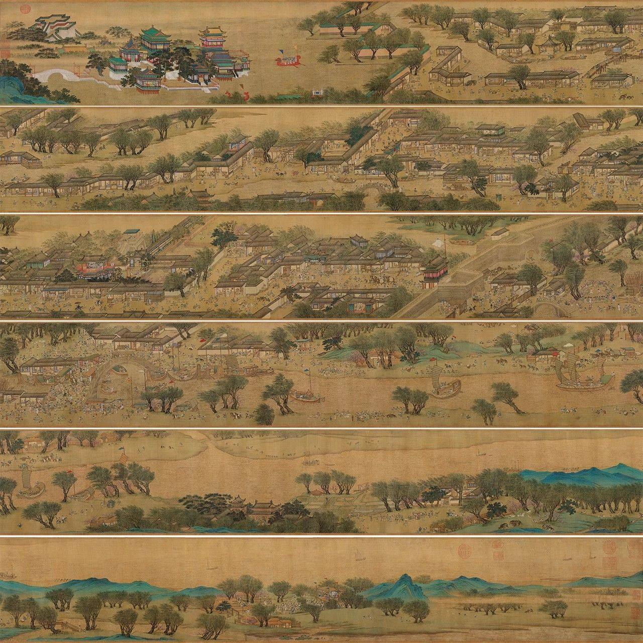 清明上河图诧寂中式中古客厅背景墙卧室茶室宋氏美学无缝定制壁画,家装主材,无纺布墙纸,淘宝优惠券,粉丝福利购,淘宝优惠卷